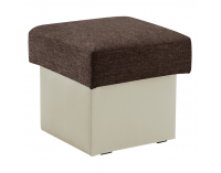 Taburetka T1 - hnedá / béžová