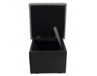 Taburetka T1 - sivá / čierna