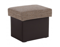 Taburetka T2 - cappuccino / tmavohnedá