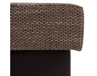 Taburetka T2 - cappuccino / tmavohnedá