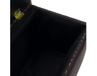 Taburetka T2 - cappuccino / tmavohnedá