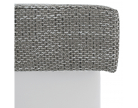 Taburetka T2 - sivá (Berlin 01) / biela (Soft 17)