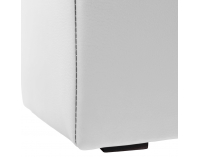 Taburetka T2 - sivá (Berlin 01) / biela (Soft 17)