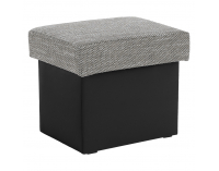 Taburetka T2 - sivá / čierna