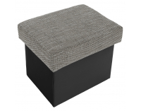 Taburetka T2 - sivá / čierna