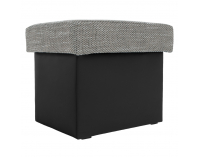 Taburetka T2 - sivá / čierna