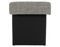 Taburetka T2 - sivá / čierna