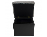 Taburetka T2 - sivá / čierna