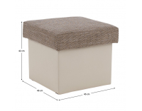 Taburetka T3 - cappuccino / béžová