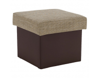 Taburetka T3 - cappuccino / tmavohnedá