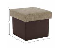 Taburetka T3 - cappuccino / tmavohnedá