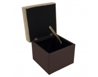 Taburetka T3 - cappuccino / tmavohnedá