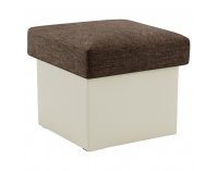 Taburetka T3 - hnedá / béžová