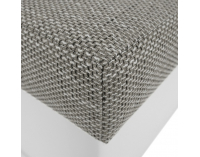 Taburetka T3 - sivá (Berlin 01) / biela (Soft 17)