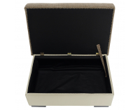 Taburetka T4 - cappuccino / béžová