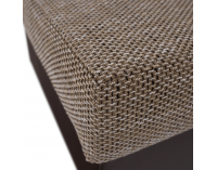 Taburetka T4 - cappuccino / tmavohnedá