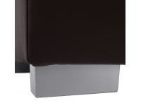 Taburetka T4 - cappuccino / tmavohnedá