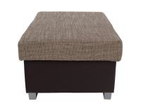 Taburetka T4 - cappuccino / tmavohnedá