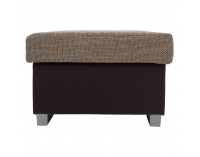 Taburetka T4 - cappuccino / tmavohnedá