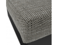 Taburetka T4 - sivá (Berlin 01) / čierna (Soft 11)