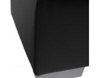 Taburetka T4 - sivá (Berlin 01) / čierna (Soft 11)