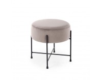 Taburetka Niva - sivá / čierna