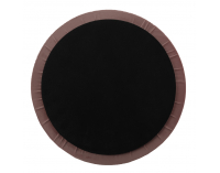 Taburetka s úložným priestorom Aniza - ružová / zlatá