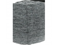 Taburetka (sedací vak) Hanord - čierna / biela