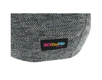 Taburetka (sedací vak) Hanord - čierna / biela