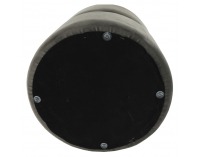 Taburetka Vizel - sivohnedá / zlatá