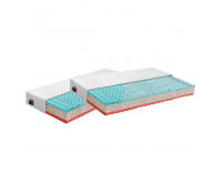 Obojstranný penový matrac (2 ks) Tamia 90x200 cm - biela