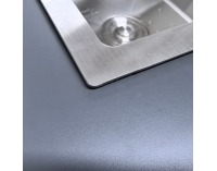 Záhradná kuchynská linka s drezom Tanita - sivá