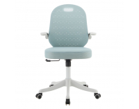Detská stolička na kolieskach Taria - neomint / biela