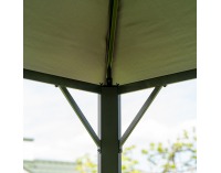 Záhradný altánok Tarsia 400x300 cm - béžová