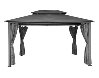 Záhradný altánok Tarsia 400x300 cm - grafit