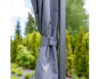 Záhradný altánok Tarsia 400x300 cm - grafit