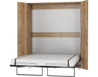 Sklápacia manželská posteľ Teddy 160 - craft zlatý