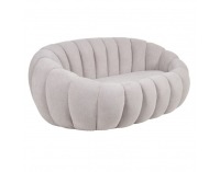 Dvojsedačka Tekvio - svetlosivá