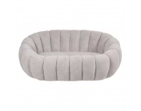 Dvojsedačka Tekvio - svetlosivá