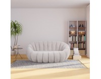 Dvojsedačka Tekvio - svetlosivá