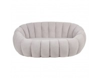 Dvojsedačka Tekvio - svetlosivá