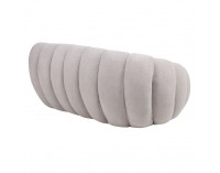 Dvojsedačka Tekvio - svetlosivá