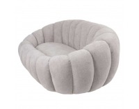 Dvojsedačka Tekvio - svetlosivá