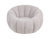 Kreslo Tekvio - svetlosivá