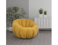 Kreslo Tekvio - žltá