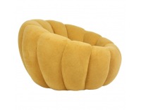 Kreslo Tekvio - žltá