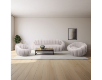 Trojsedačka Tekvio - svetlosivá