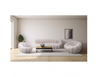 Trojsedačka Tekvio - svetlosivá