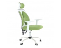 Kancelárske kreslo s podrúčkami Benno UT-C568X - zelená / biela
