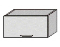 Horná kuchynská skrinka Jura New B OG-60 - biela / wenge